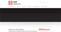 Desktop Screenshot of aiaalabama.org